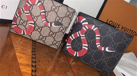 kingsnake gucci wallet review|gucci wallet snake cheap.